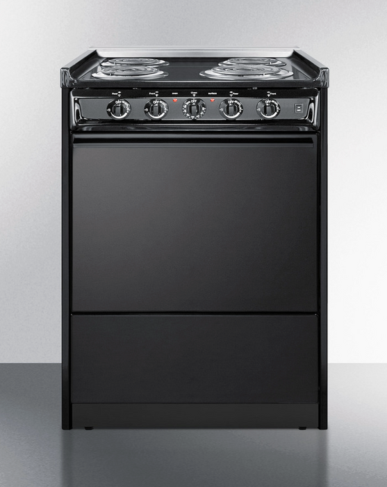 Summit 24" Wide Electric Coil Range Refrigerator Accessories Summit Appliance