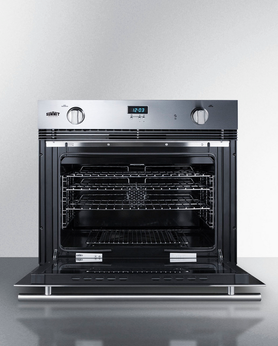 Summit 30" Wide Gas Wall Oven Refrigerator Accessories Summit Appliance