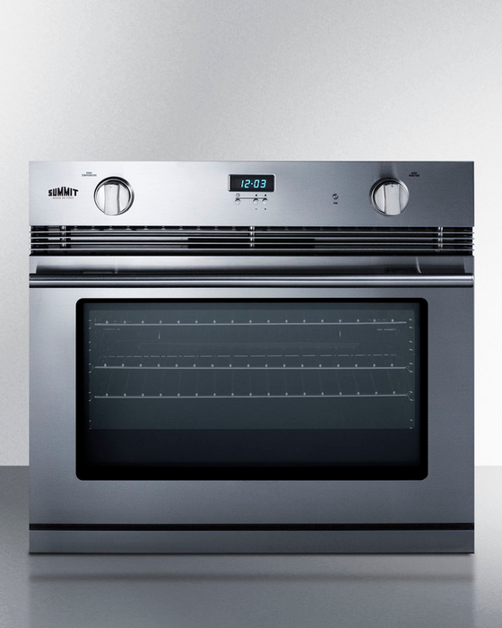 Summit 30" Wide Gas Wall Oven Refrigerator Accessories Summit Appliance