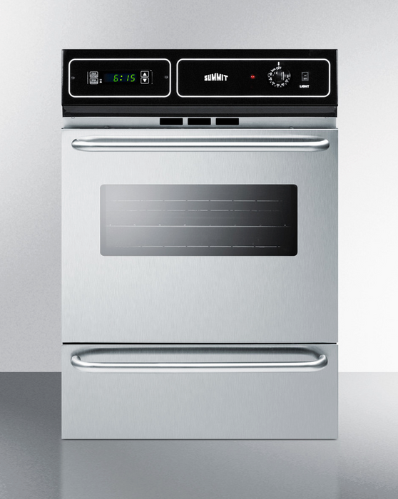 Summit 24" Wide Electric Wall Oven Refrigerator Accessories Summit Appliance