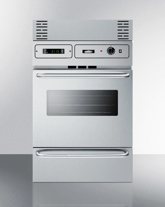 Summit 24" Wide Electric Wall Oven Refrigerator Accessories Summit Appliance