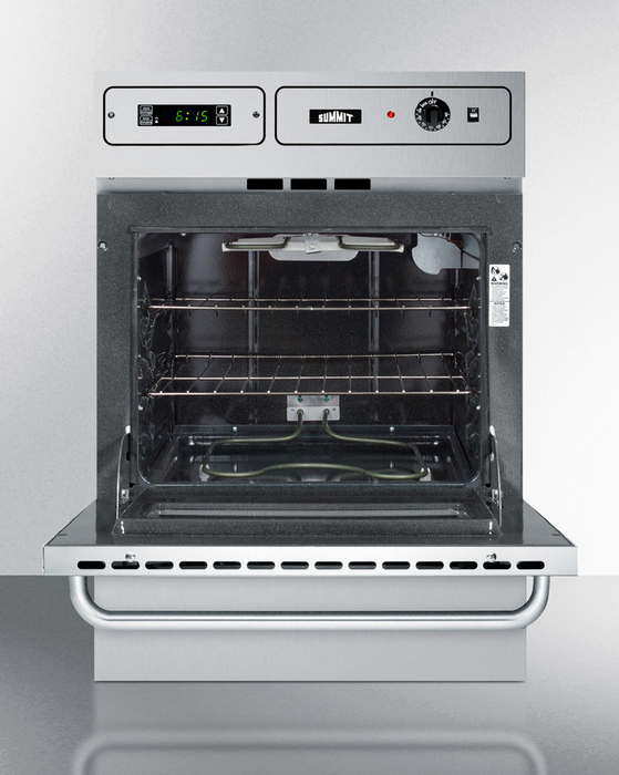 Summit 24" Wide Electric Wall Oven Refrigerator Accessories Summit Appliance