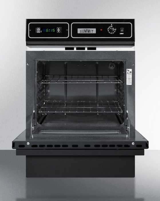 Summit 24" Wide Electric Wall Oven Refrigerator Accessories Summit Appliance