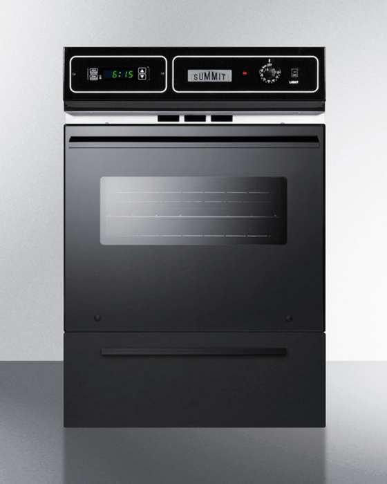 Summit 24" Wide Electric Wall Oven Refrigerator Accessories Summit Appliance