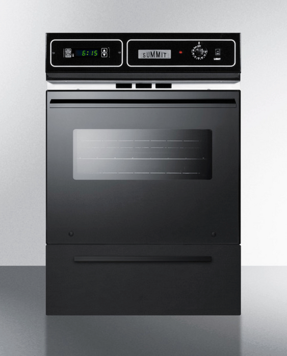 Summit 24" Wide Gas Wall Oven Refrigerator Accessories Summit Appliance