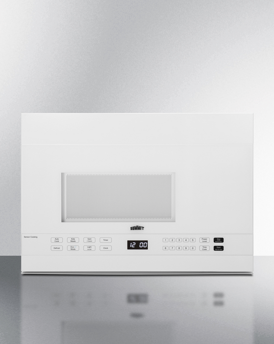 Summit 24" Wide Over-the-Range Microwave Refrigerator Accessories Summit Appliance
