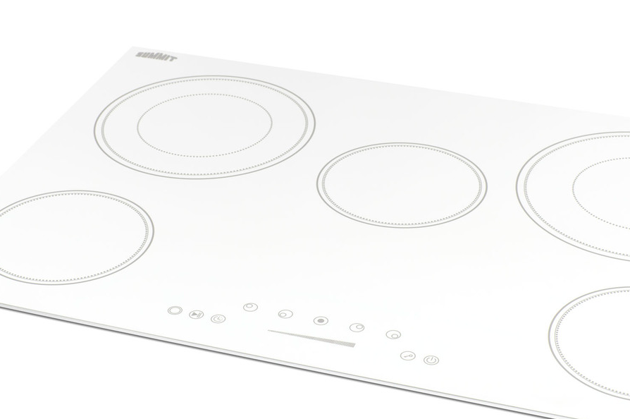Summit 30" Wide 208-240V 5-Burner Radiant Cooktop Refrigerator Accessories Summit Appliance