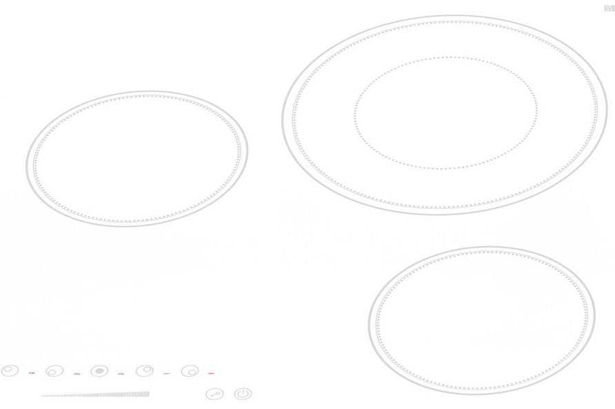 Summit 30" Wide 208-240V 5-Burner Radiant Cooktop Refrigerator Accessories Summit Appliance