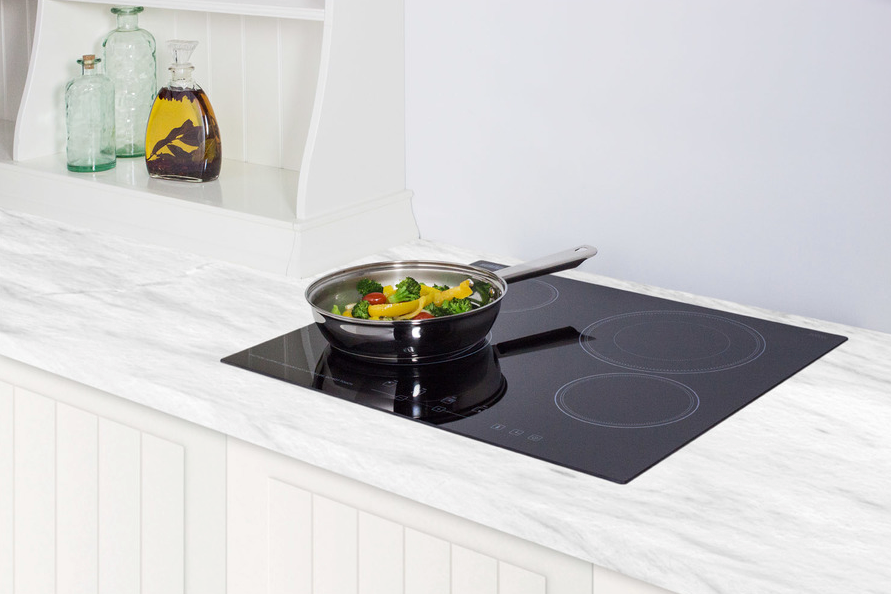Summit 24" Wide 230V 4-Burner Radiant Cooktop Refrigerator Accessories Summit Appliance