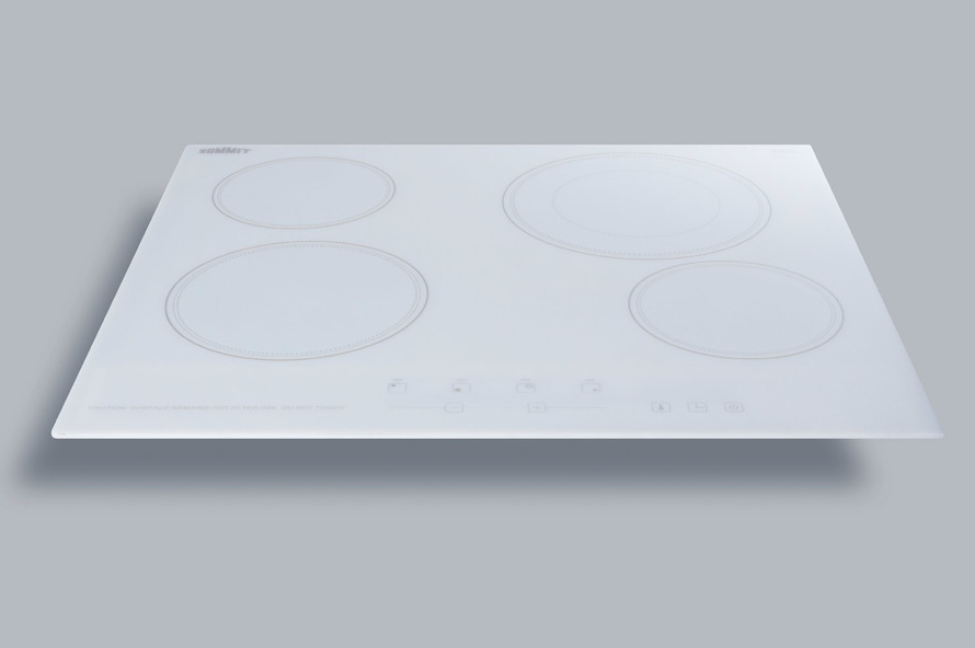 Summit 24" Wide 230V 4-Burner Radiant Cooktop Refrigerator Accessories Summit Appliance
