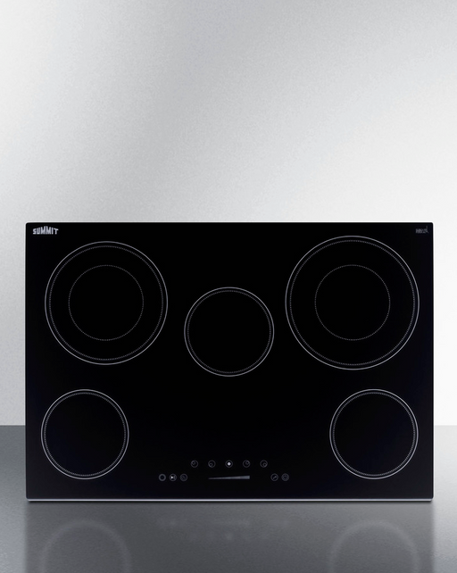 Summit 30" Wide 208-240V 5-Burner Radiant Cooktop Refrigerator Accessories Summit Appliance