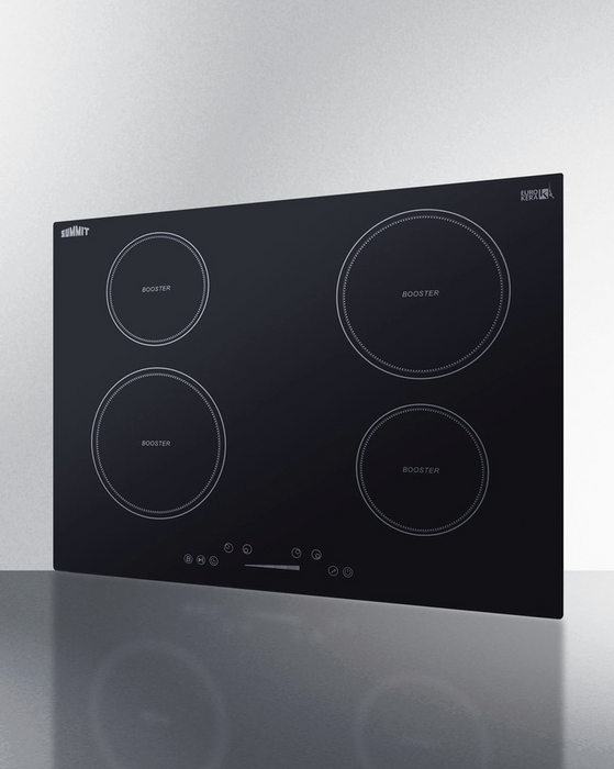 Summit 30" Wide 208-240V 4-Zone Induction Cooktop Refrigerator Accessories Summit Appliance