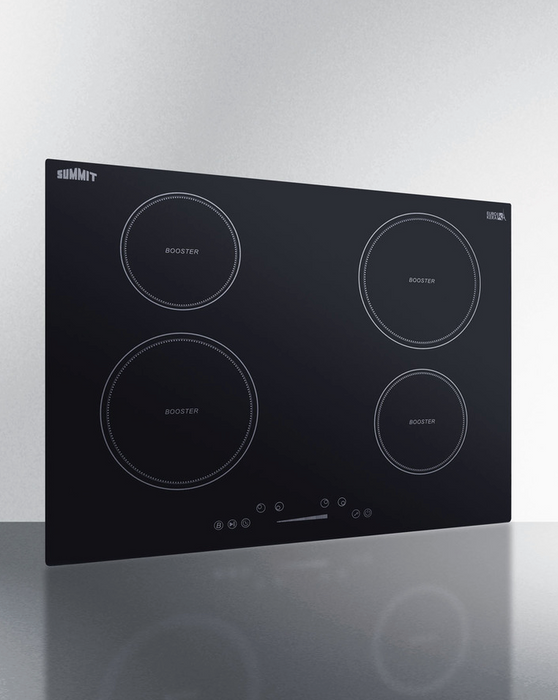 Summit 30" Wide 208-240V 4-Zone Induction Cooktop Refrigerator Accessories Summit Appliance