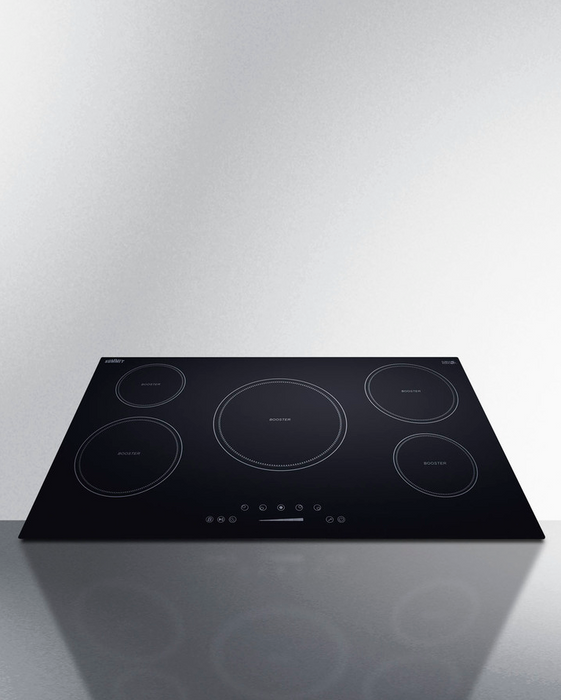 Summit 36" Wide 208-240V 5-Zone Induction Cooktop Refrigerator Accessories Summit Appliance