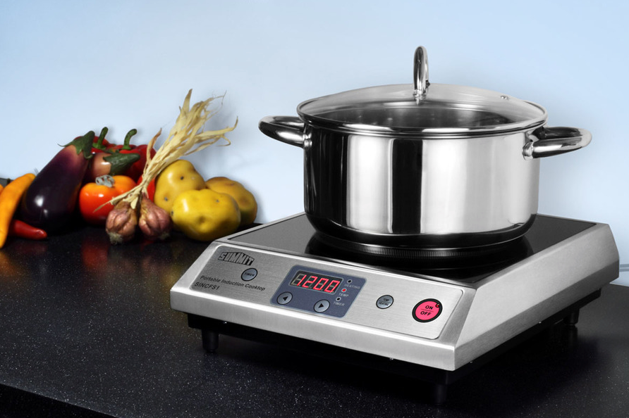 Summit Portable 115V Induction Cooktop Refrigerator Accessories Summit Appliance