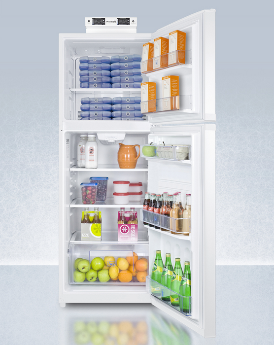 Summit 26" Wide Break Room Refrigerator-Freezer Refrigerator Accessories Summit Appliance