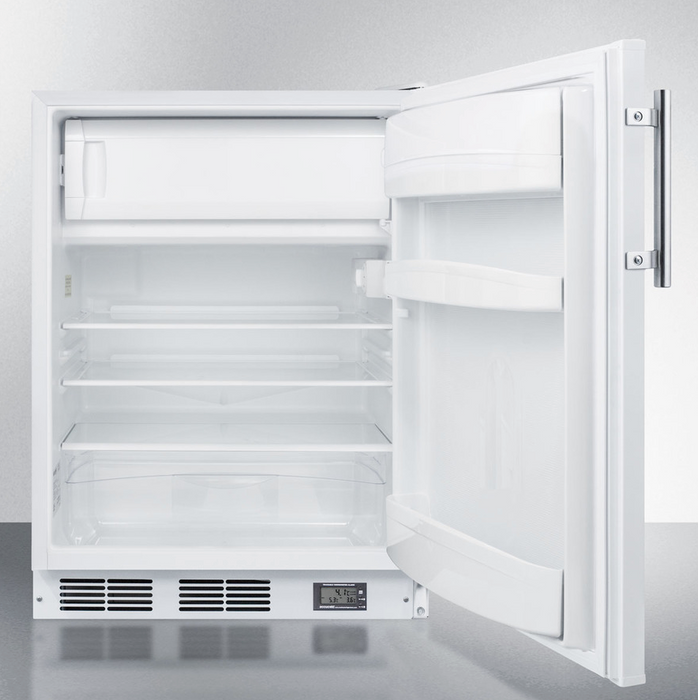 Summit 24" Wide Break Room Refrigerator-Freezer Refrigerator Accessories Summit Appliance