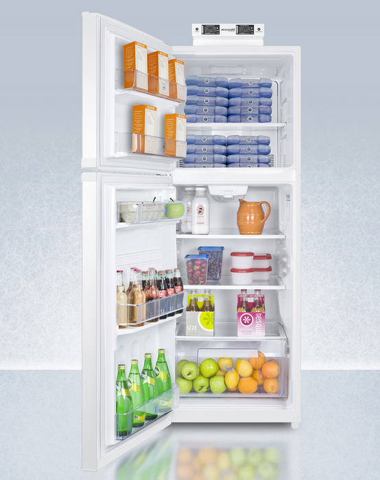 Summit 26" Wide Break Room Refrigerator-Freezer Refrigerator Accessories Summit Appliance