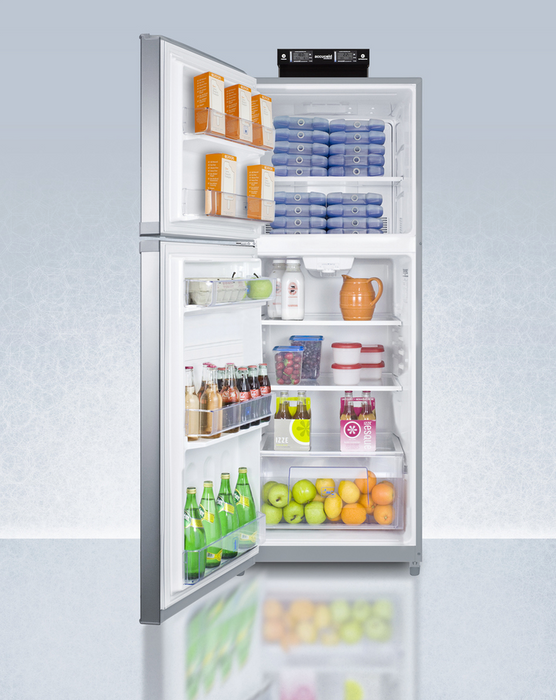 Summit 26" Wide Break Room Refrigerator-Freezer Refrigerator Accessories Summit Appliance