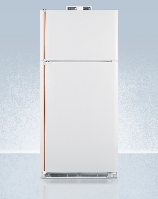 Summit 30" Wide Break Room Refrigerator-Freezer with Antimicrobial Pure Copper Handle Refrigerator Accessories Summit Appliance   