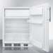 Summit 24" Wide Break Room Refrigerator-Freezer, ADA Compliant Refrigerator Accessories Summit Appliance   