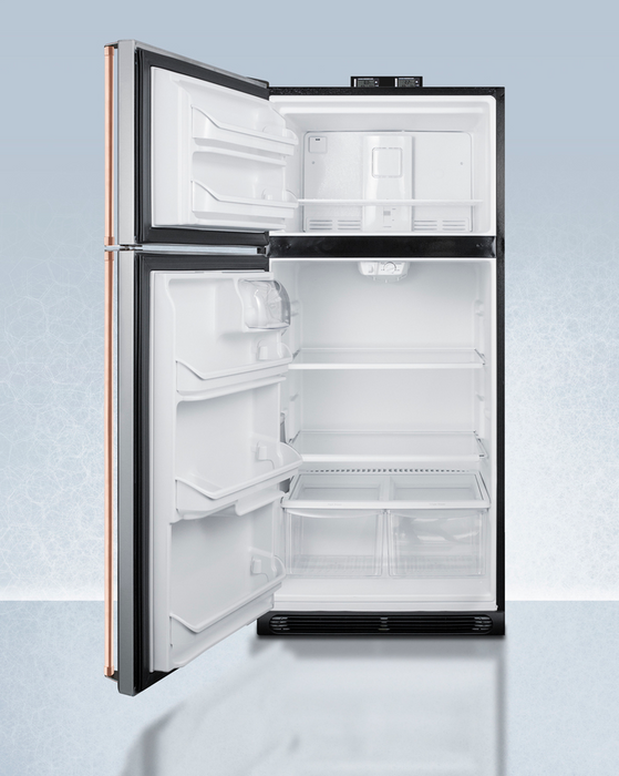 Summit 30" Wide Break Room Refrigerator-Freezer with Antimicrobial Pure Copper Handles Refrigerator Accessories Summit Appliance