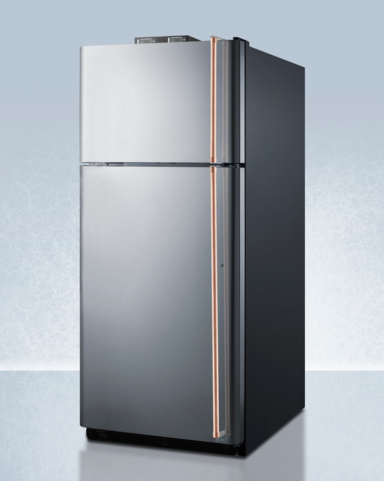 Summit 30" Wide Break Room Refrigerator-Freezer with Antimicrobial Pure Copper Handles Refrigerator Accessories Summit Appliance