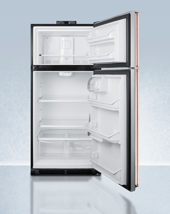 Summit 30" Wide Break Room Refrigerator-Freezer with Antimicrobial Pure Copper Handles Refrigerator Accessories Summit Appliance