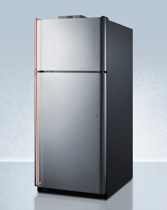 Summit 30" Wide Break Room Refrigerator-Freezer with Antimicrobial Pure Copper Handles Refrigerator Accessories Summit Appliance