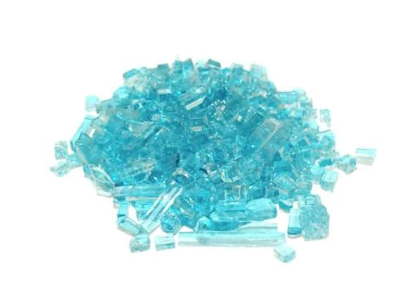 Real Fyre Fire Glass for Contemporary Gas Burners Insert Fireplaces CG Products Azuria 5 lb. Package