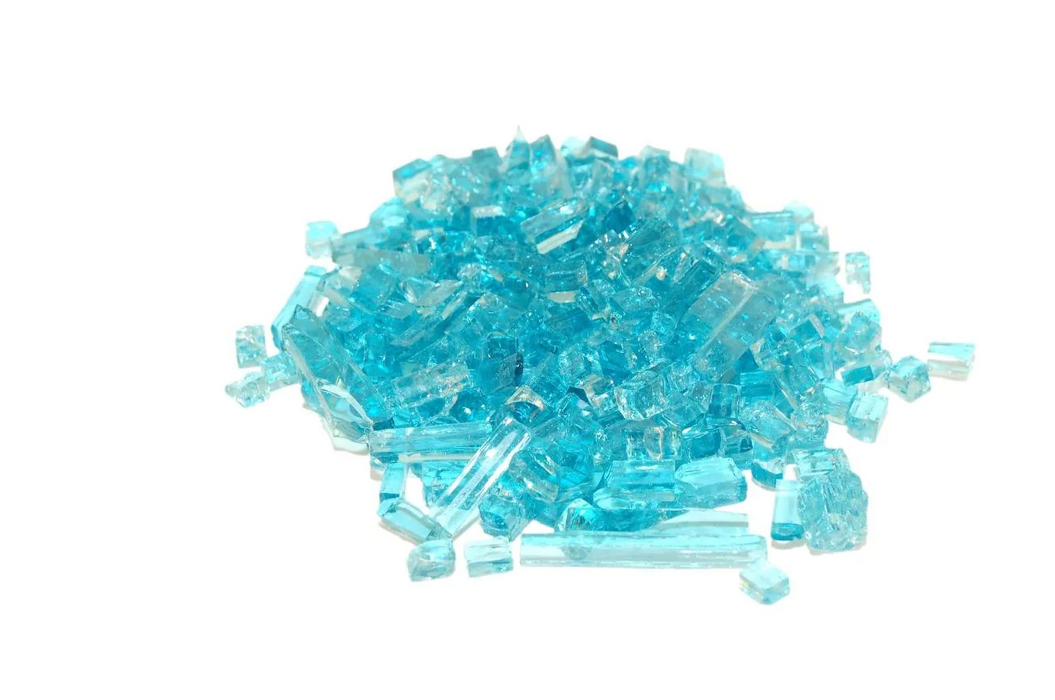 Real Fyre Reflective Fire Glass for Contemporary Gas Burners Insert Fireplaces CG Products Azuria 5 lb. Package