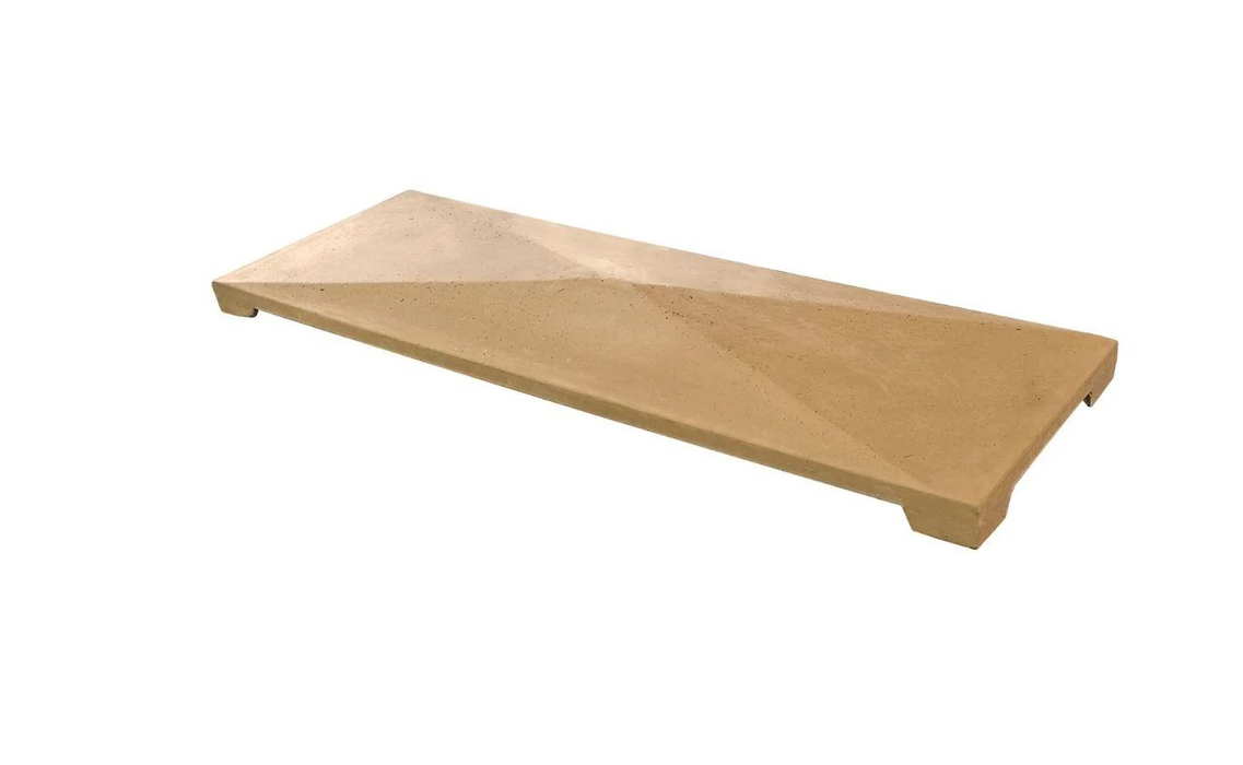 American Fyre Designs GFRC Rain Vent Cap for Gas Fireplaces Fireplaces CG Products Cafe Blanco For Phoenix & Grand Phoenix