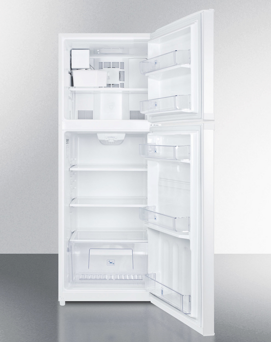 Summit 26" Wide Top Mount Refrigerator-Freezer With Icemaker Refrigerator Accessories Summit Appliance   