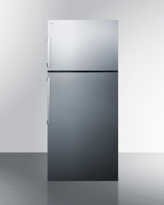 Summit 28" Wide Top Mount Refrigerator-Freezer With Icemaker Refrigerator Accessories Summit Appliance