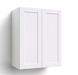 Home Two Door Wall Cabinet 30.6H furniture New Age White 24'' 