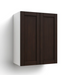 Home Two Door Wall Cabinet 30.6H furniture New Age Espresso 24'' 