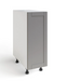Home Single Door Base Cabinet furniture New Age Grey 12'' 