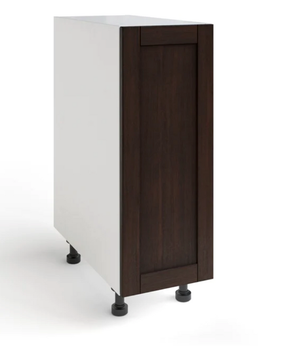 Home Single Door Base Cabinet furniture New Age Espresso 12'' 