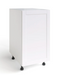 Home Single Door Base Cabinet furniture New Age White 18'' 