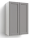Home Extended Two Door Wall Cabinet 36.5 H furniture New Age Grey 24'' 