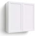 Home Extended Two Door Wall Cabinet 36.5 H furniture New Age White 36'' 