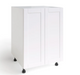 Home Two Door Base Cabinet furniture New Age White 24'' 