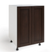 Home Two Door Base Cabinet furniture New Age Espresso 24'' 