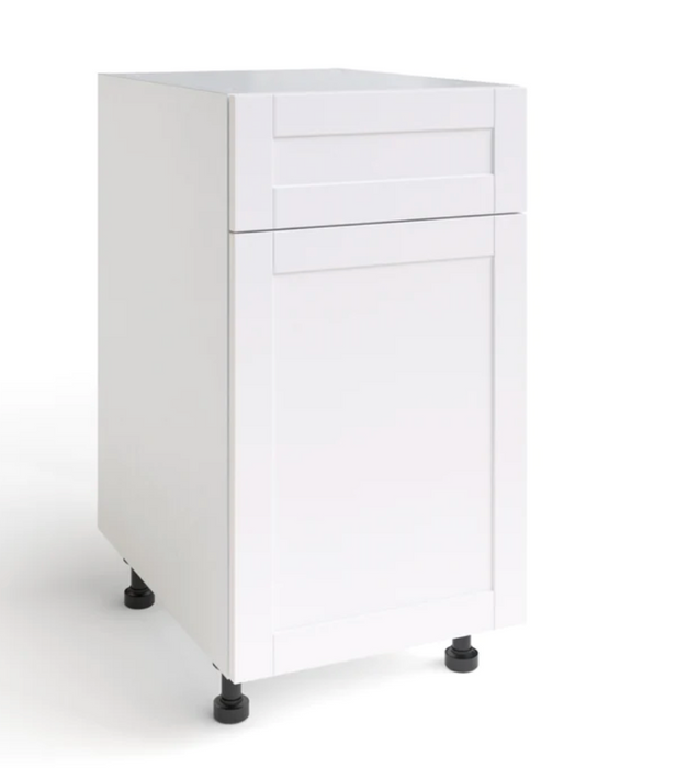 Home One Door, Single Drawer Cabinet, 18 Inch furniture New Age White Right 