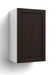 Home Extended Single Door Wall Cabinet 36.5H furniture New Age Espresso Right 18''