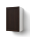 Home Single Door Wall Cabinet 30.6H furniture New Age Espresso Left 18''