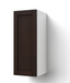 Home Single Door Wall Cabinet 30.6H furniture New Age Espresso Left 12''