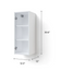 Home Single Door Wall Cabinet 30.6H furniture New Age   