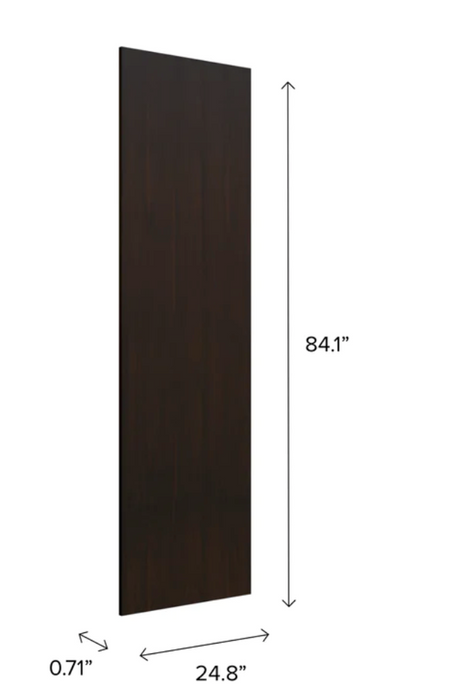 Home Pantry Side Panel. 84H furniture New Age Espresso