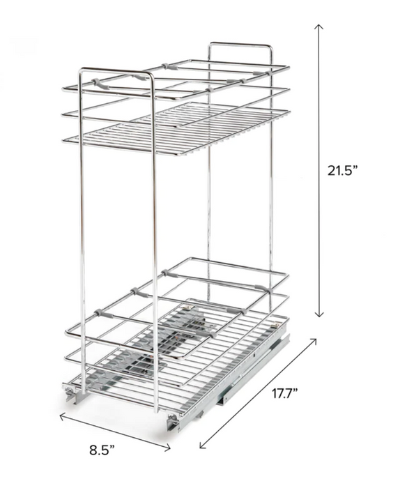 Pull Out Double Basket furniture New Age 12''